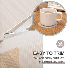 Load image into Gallery viewer, Drawer Liner, Non-Adhesive Shelf Liner, 12inch x 10FT Double Sided Non-Slip Cabinet Liner Washable for Kitchen, Shoe Rack - Clear Rxemohesuoh