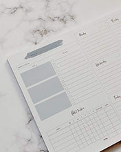 Load image into Gallery viewer, Lamare Weekly Planner Notepad - Weekly Planners Book for Productivity - Tear Off Habit Tracker and Task Agenda - Office Calendar, Daily Desk Checklist I 10x7.8'' I Great Gift Idea for Women (Pink)