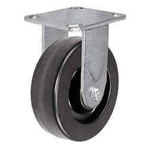 Load image into Gallery viewer, 6" x 2" Heavy Duty Toolbox Caster Set of 4 with Phenolic Wheels, 4,800 lbs Capacity per Set of 4, 2 Swivels with Locking Brakes and 2 Rigid Casters, CasterHQ Brand