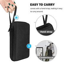 Load image into Gallery viewer, ProCase Hard Travel Tech Organizer Case Bag for Electronics Accessories Charger Cord Portable External Hard Drive USB Cables Power Bank SD Memory Cards Earphone Flash Drive -Black