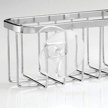 Load image into Gallery viewer, iDesign Gia Stainless Steel Kitchen Sink Suction Organizer Basket - 5.75" x 2.5" x 2.25", Polished