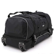 Load image into Gallery viewer, Travelers Club Adventure Upright Rolling Duffel Bag, Black, 36 Inch 119.0L