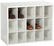 Load image into Gallery viewer, ClosetMaid 8983 Stackable 15-Unit Organizer, White
