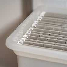 Load image into Gallery viewer, IRIS USA, Inc. FB-21EE Letter & Legal Size File Box, Pearl, 4 Count