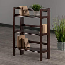 Load image into Gallery viewer, Winsome Wood Terry Shelving, Walnut