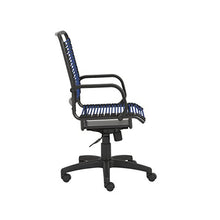 Load image into Gallery viewer, Eurø Style Bradley Bungie Office Chair, L: 27 W: 23 H: 37.5-43 SH: 17.5-23, Blue