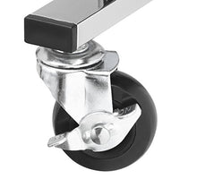 Load image into Gallery viewer, Whitmor 10 Tier Shoe Tower - 50 Pair - Rolling Shoe Rack with Locking Wheels - Chrome