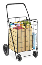 Load image into Gallery viewer, Whitmor Deluxe Utility Cart, Extra Large, Black
