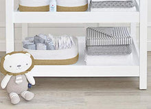 Load image into Gallery viewer, Set of 3 Small Cotton Rope Storage Baskets,Baby Nursery Organizer for Books,Magazines,Toys Storage Bin,White Woven Basket with Handles