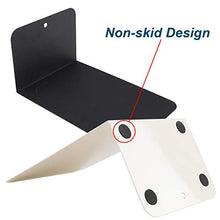 Load image into Gallery viewer, Jekkis 8pcs Bookends, Metal Bookends for Shelves, Heavy Duty Book Ends, Non-Skid Book Stopper for Books, Magazines, DVDs