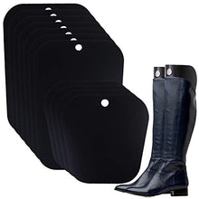Load image into Gallery viewer, Ruisita 5 Pairs (10 Sheets) Boot Shaper Form Inserts Boots Tall Support for Women and Men (14 inches, Black)
