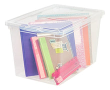 Load image into Gallery viewer, IRIS USA CNL-68 68 Quart Clear Storage Box