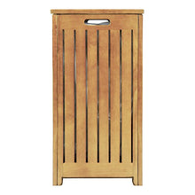 Load image into Gallery viewer, Oceanstar Spa-Style Bamboo Laundry Hamper