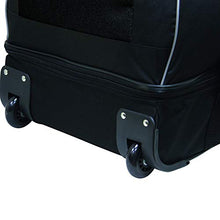 Load image into Gallery viewer, Travelers Club Adventure Upright Rolling Duffel Bag, Black, 36 Inch 119.0L