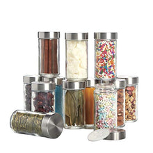 Load image into Gallery viewer, Kamenstein Empty Jars, Set of 12, 3 Ounce, Silver Cap