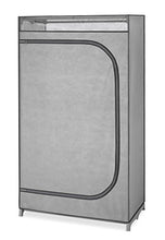 Load image into Gallery viewer, Whitmor Clothes Rack with Cover Portable Wardrobe Clothes Closet with Hanging Rack – 36” W x 64” H x 19.75” D – Perfect for Home, Storage Room, Dorm, etc. – Not for Outside Use - No-Tool Assembly