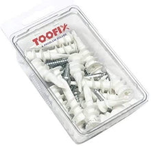 Load image into Gallery viewer, Self Drilling Drywall Plastic Anchors with Screws Kit