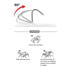 Load image into Gallery viewer, JINSHUNFA Wall Hooks 13lb(Max) Transparent Reusable Seamless Hooks,Waterproof and Oilproof,Bathroom Kitchen Heavy Duty Self Adhesive Hooks,8 Pack