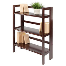 Load image into Gallery viewer, Winsome Wood Terry Shelving, Walnut