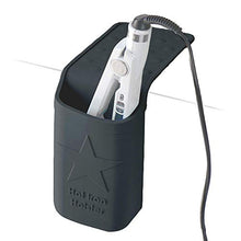 Load image into Gallery viewer, Holster Brands Hot Flat Iron / Curling Iron / Hair Tools Holder, Organizer, Travel Pouch, Black