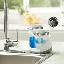 Load image into Gallery viewer, Casabella Sink Sider Duo with Sponge - White & Chrome Plating