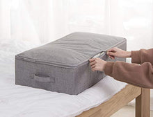 Load image into Gallery viewer, iwill CREATE PRO Under Bed Storage Container, Underbed Shoe Storage Organizer Box with Lid,Dark Gray