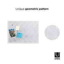 Load image into Gallery viewer, Umbra Trigon, Wall Mounted Bulletin Board, Magnetic Board, and Message Board, White