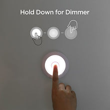 Load image into Gallery viewer, SOAIY Touch Light Battery Powered Ultra-Thin Touch Sensor LED Cabinet Lights, Bedroom, Magnet Stick-on Closet Light, LED Tap Night Lights for Kitchen, Stairs, Bar Pack of 3