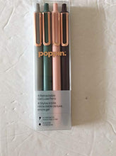 Load image into Gallery viewer, Assorted Jewels Retractable Gel Luxe Pens, Set of 4