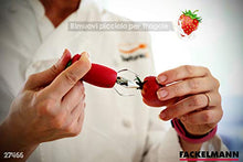 Load image into Gallery viewer, Chef'n Original Stem Gem Strawberry Huller, Red/Green -