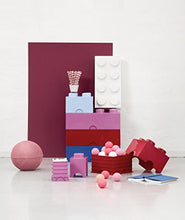 Load image into Gallery viewer, LEGO Red Storage Box Brick 8 Bright