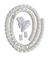 Load image into Gallery viewer, Evriholder Zipper, Large, White Cable Management Sleeve