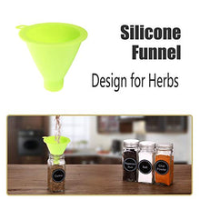 Load image into Gallery viewer, SWOMMOLY 36 Glass Spice Jars with 713 Spice Labels, Chalk Marker and Funnel Complete Set. 36 Square Glass Jars 4 OZ, Airtight Cap, Pour/sift Shaker Lid