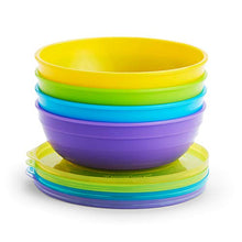 Load image into Gallery viewer, Munchkin Love-a-Bowls 10 Piece Feeding Set