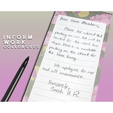 Load image into Gallery viewer, 6 Pack Magnetic Notepads for Fridge, Grocery To Do List (Floral, 3.5x9)