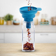 Load image into Gallery viewer, Prime Home Direct Spice Jars Set - 24 Spice Organizer with 792 labels - 4 oz Spice Containers with Shaker Lids and Airtight Metal Caps - Conversion Chart Magnet and Funnel Included