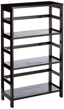 Load image into Gallery viewer, Winsome Wood Leo model name Shelving, Small, Espresso