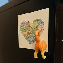 Load image into Gallery viewer, Evelots Refrigerator Magnets-Cat Butts-Photo/Key Holder-6 Popular Breeds-Set/6