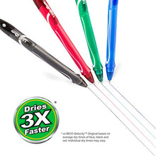 Load image into Gallery viewer, BIC Gel-Ocity Quick Dry Gel Pens, Medium Point Retractable Gel Pen (0.7mm), Assorted Colors, 8-Count