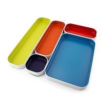 Load image into Gallery viewer, Three By Three Seattle Drawer Organizer 1" Set of 5 (52281),Multi