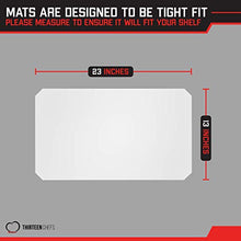 Load image into Gallery viewer, Thirteen Chefs Industrial Shelf Liners 24 x 14 Inch, 5 Pack Set for Wired Shelving Racks, Clear Polypropylene