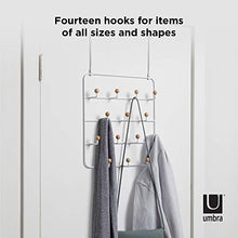 Load image into Gallery viewer, Umbra 1004045-660-REM Estique Over-The-Door Multi-Use Organizer, White