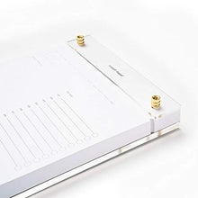 Load image into Gallery viewer, RUSSELL+HAZEL Acrylic Drafter’s Tablet, 6.375” W x 8.4375“ H, white (55748)