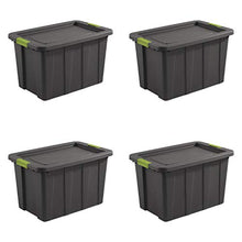 Load image into Gallery viewer, Sterilite 15273V04 30 gallon/114 L Latching Tuff1 Tote (4 Pack)
