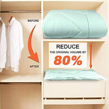 Load image into Gallery viewer, SUOCO Vacuum Storage Bags 8 Pack (Jumbo), Space Saver Compression Bags with Travel Hand Pump