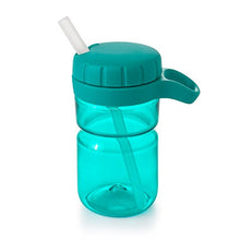 Load image into Gallery viewer, OXO Tot Twist Lid Water Bottle for Big Kids, Teal, 12 Ounce