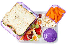Load image into Gallery viewer, Sistema To Go Collection Bento Box Plastic Lunch and Food Storage Container, 55.7 Ounce, Multi Compartment (Color May Vary)