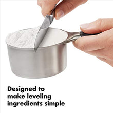 Load image into Gallery viewer, OXO Good Grips 4 Piece Stainless Steel Measuring Cups with Magnetic Snaps