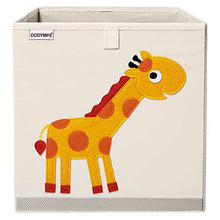 Load image into Gallery viewer, DODYMPS Foldable Animal Toy Storage Bins/Cube/Box/Chest/Organizer for Kids & Nursery, 13 inch (Giraffe)
