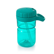 Load image into Gallery viewer, OXO Tot Twist Lid Water Bottle for Big Kids, Teal, 12 Ounce